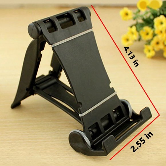 NEW UNIVERSAL DURABLE MOBILE PHONE HOLDER PORTABLE ADJUSTABLE DESKTOP STAND 1PCS - Picture 5 of 5